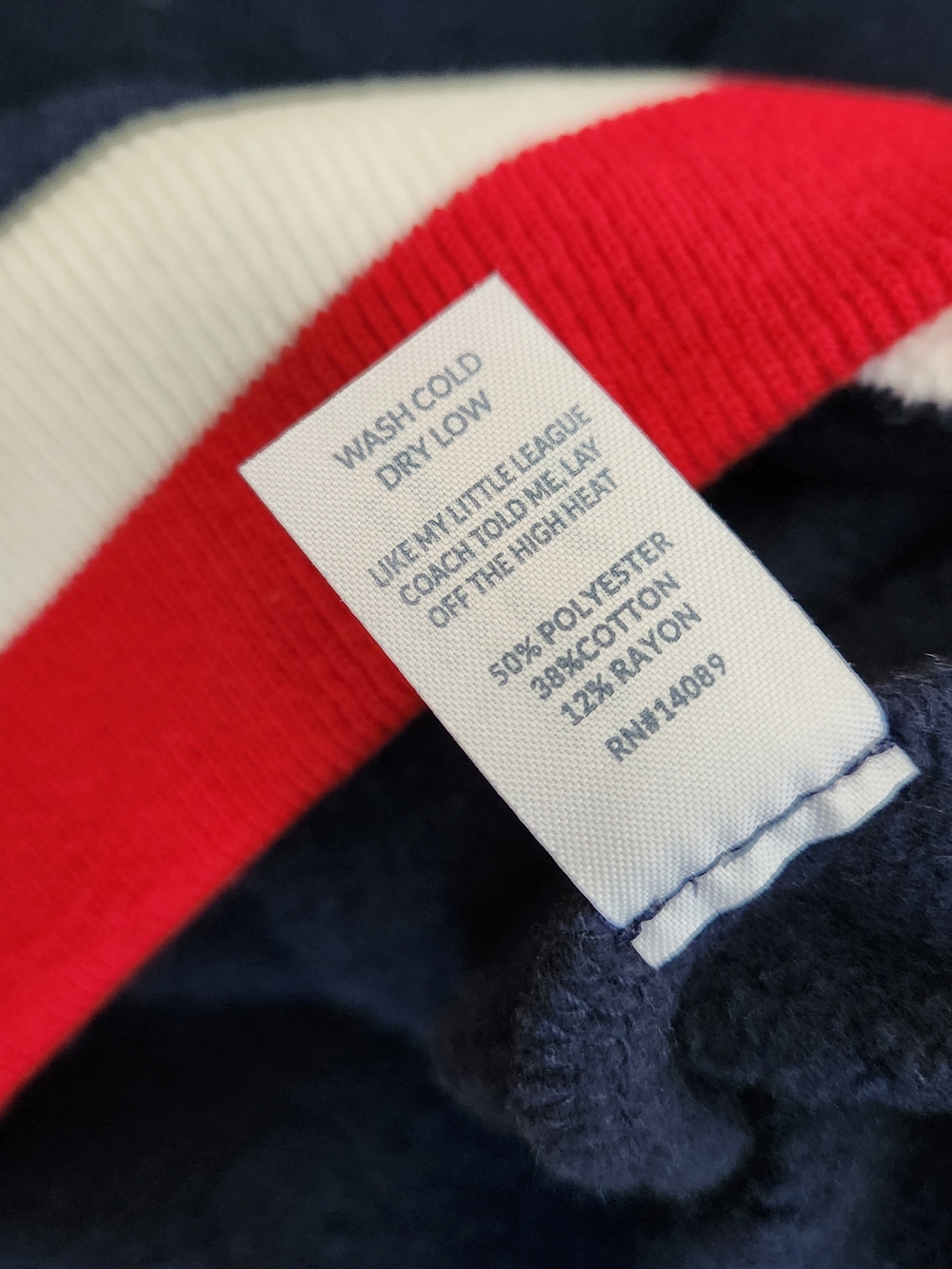 Marine Layer Nautical Pullover Sweater Women's S Blue Striped Hem Soft Winter - Picture 6 of 8
